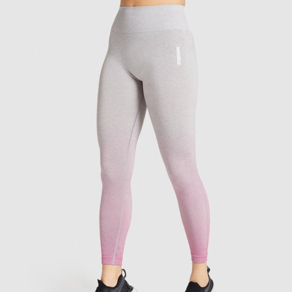 Gymshark Adapt Ombre leggings in grey in S